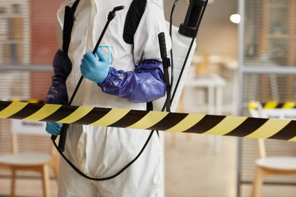 Professional Biohazard technician working in Clermont, FL